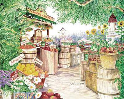 Farmers Market by Consuelo Gamboa Pricing Limited Edition Print image