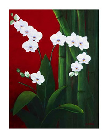 Exotic Orchid by Danielle Worsley Pricing Limited Edition Print image