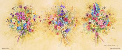 Three Bouquets by Carolyn Shores-Wright Pricing Limited Edition Print image