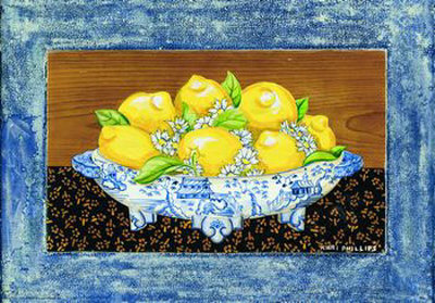 Citrus Blue Ii by Kari Phillips Pricing Limited Edition Print image