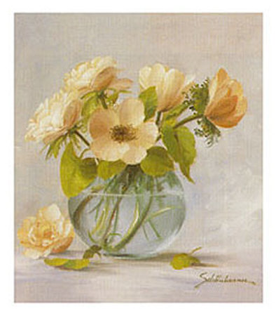 Yellow Anemones by Heinz Scholnhammer Pricing Limited Edition Print image