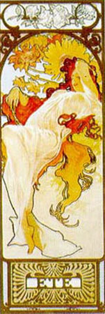 The Four Seasons, Summer by Alphonse Mucha Pricing Limited Edition Print image