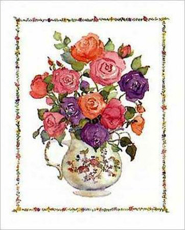 Bouquet Of Roses by Sarah Malin Pricing Limited Edition Print image