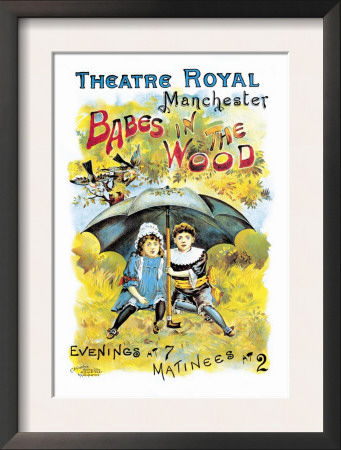 Babes In The Wood At The Theatre Royal Manchester by Charles Norris Cooper Pricing Limited Edition Print image