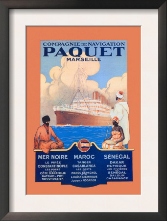 Marseille Cruise Package: Black Sea-Morocco-Senegal by Sandy Hook Pricing Limited Edition Print image