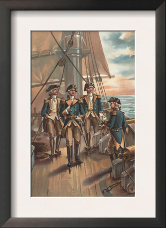 U.S. Navy, Commander And Chief Of Fleet, 1776 by Werner Pricing Limited Edition Print image