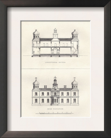 Mansion In Stuart Style by Richard Brown Pricing Limited Edition Print image