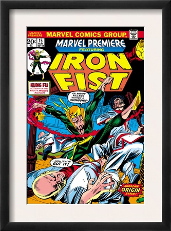 The Immortal Iron Fist: Marvel Premiere #15 Cover: Iron Fist by Gil Kane Pricing Limited Edition Print image