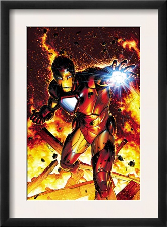 Invincible Iron Man #2 Cover: Iron Man by Brandon Peterson Pricing Limited Edition Print image