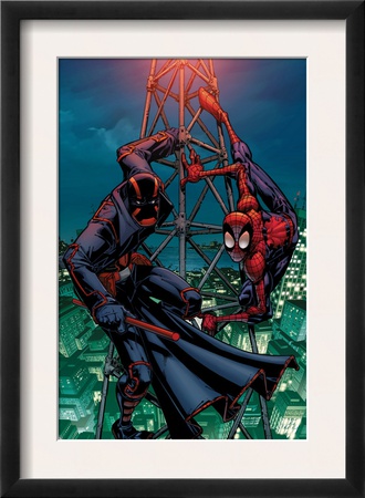 Marvel Adventures Spider-Man #27 Cover: Spider-Man And Night-Thrasher by Patrick Scherberger Pricing Limited Edition Print image