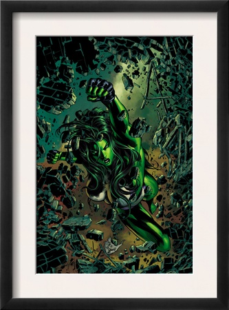 She-Hulk #27 Cover: She-Hulk by Mike Deodato Jr. Pricing Limited Edition Print image