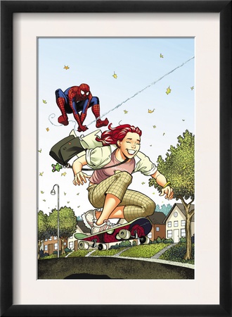 Spider-Man Loves Mary Jane Season 2 #3 Cover by Terry Moore Pricing Limited Edition Print image