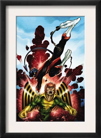 Uncanny X-Men: First Class #3 Cover: Banshee And Nightcrawler by Ed Mcguiness Pricing Limited Edition Print image