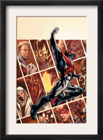 Captain Britain And Mi:13#1 Cover: Captain Britain by Bryan Hitch Pricing Limited Edition Print image