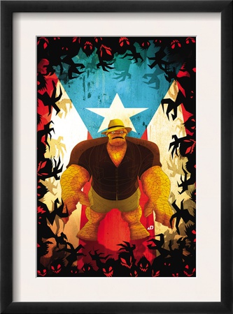 Fantastic Four: Isla De La Muerte #1 Cover: Thing by Juan Doe Pricing Limited Edition Print image