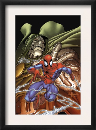 Marvel Age Spider-Man #4 Cover: Spider-Man And Dr. Doom by Mark Brooks Pricing Limited Edition Print image