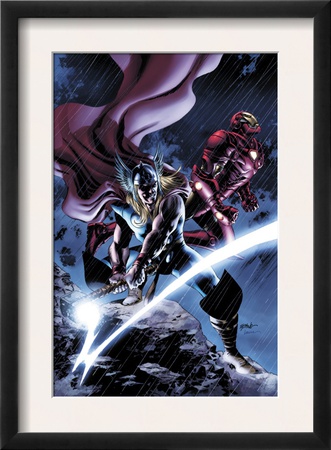 Thor #80 Cover: Thor And Iron Man by Steve Epting Pricing Limited Edition Print image