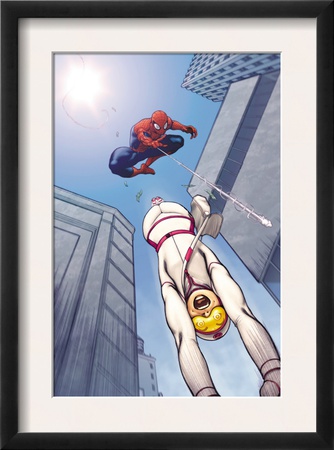 The Amazing Spider-Man #559 Cover: Spider-Man And Screwball by Ed Mcguiness Pricing Limited Edition Print image