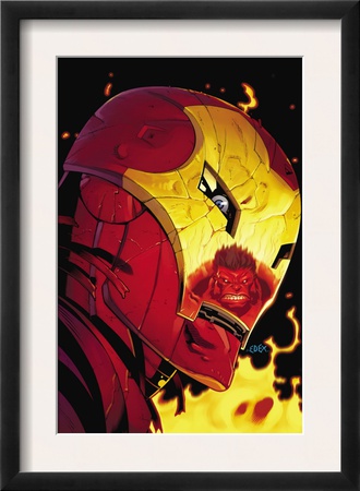 Hulk #2 Cover: Iron Man And Hulk by Ed Mcguinness Pricing Limited Edition Print image