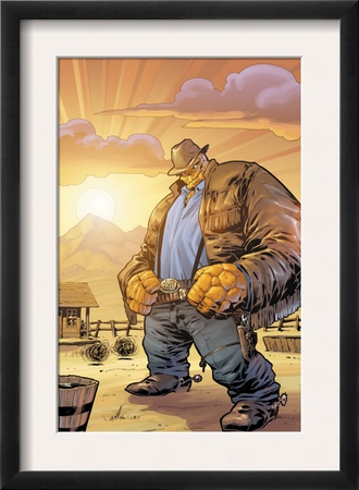 Marvel Adventures Fantastic Four #32 Cover: Thing by Leonard Kirk Pricing Limited Edition Print image