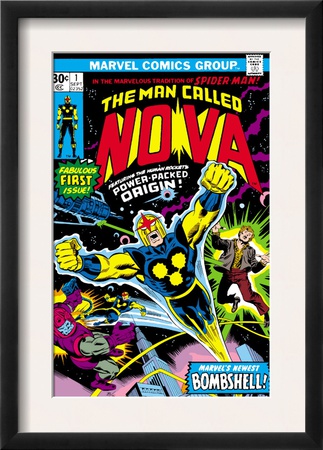 Nova: Origin Of Richard Rider - The Man Called Nova #1 Cover: Nova by John Buscema Pricing Limited Edition Print image