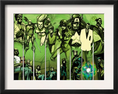 New Avengers #34 Group: Cage by Leinil Francis Yu Pricing Limited Edition Print image