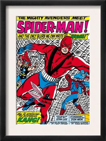 Avengers Classic #11 Group: Spider-Man, Giant Man And Wasp by Don Heck Pricing Limited Edition Print image