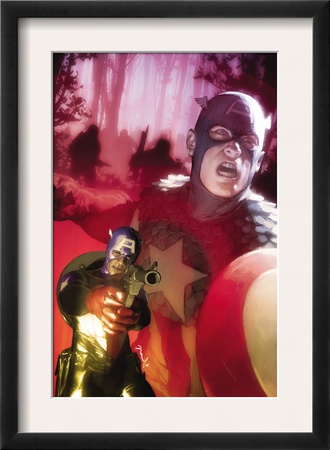 Captain America #603 Cover: Captain America by Gerald Parel Pricing Limited Edition Print image
