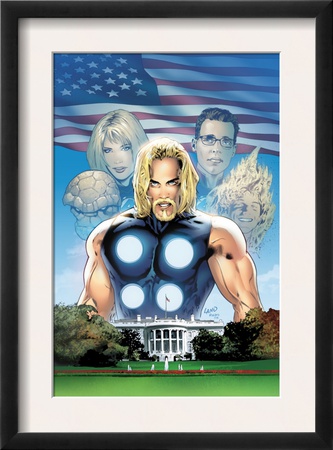 Ultimate Fantastic Four #27 Cover: Thor by Greg Land Pricing Limited Edition Print image