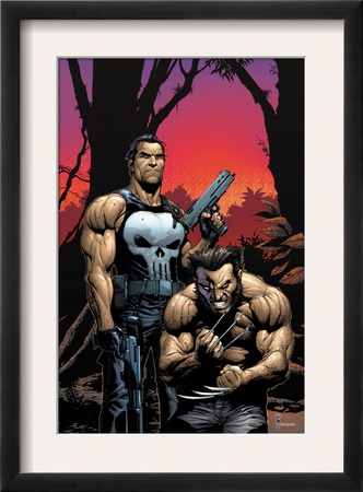 Wolverine Punisher #2 Cover: Wolverine And Punisher by Gary Frank Pricing Limited Edition Print image