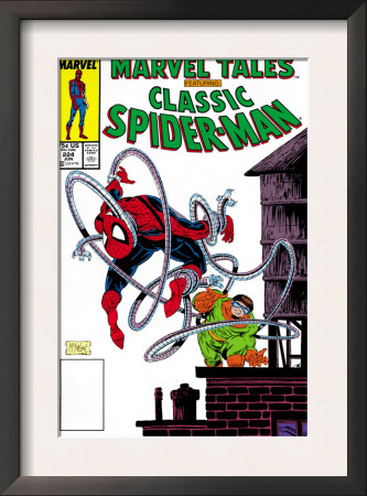 Marvel Tales: Spider-Man #224 Cover: Spider-Man And Doctor Octopus Charging by Todd Mcfarlane Pricing Limited Edition Print image