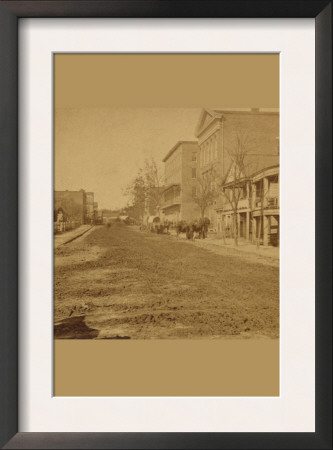 Decatur Street, Masonic Hall, And Trout House by George N. Barnard Pricing Limited Edition Print image