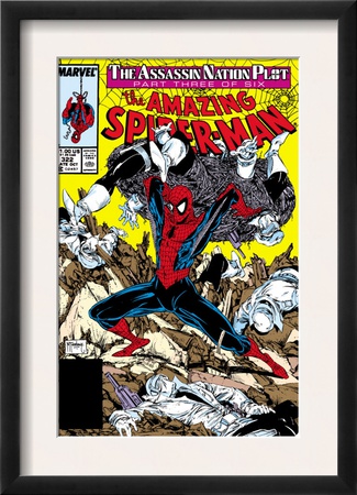 Amazing Spider-Man #322 Cover: Spider-Man by Todd Mcfarlane Pricing Limited Edition Print image