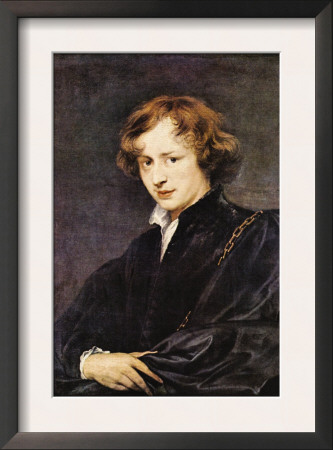 Self Portriat Of Van Dyk by Sir Anthony Van Dyck Pricing Limited Edition Print image