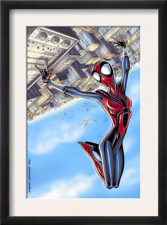 Spider-Girl #68 Cover: Spider-Girl by Ron Frenz Pricing Limited Edition Print image