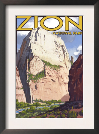Great White Throne - Zion, C.2009 by Lantern Press Pricing Limited Edition Print image