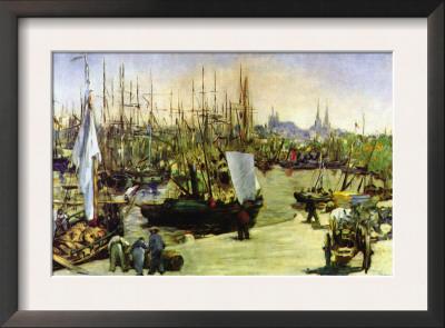 Port Of Bordeaux by Édouard Manet Pricing Limited Edition Print image