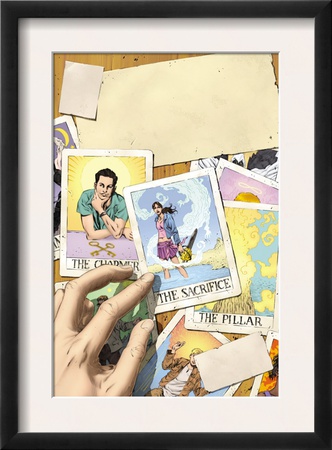 Spellbinders #5 Cover: Vesco And Kim by Mike Perkins Pricing Limited Edition Print image