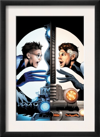 Ultimate Fantastic Four #21 Cover: Mr. Fantastic Charging by Greg Land Pricing Limited Edition Print image