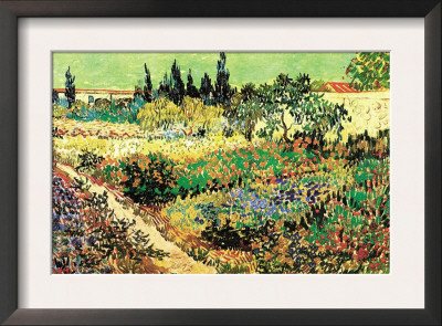 Flowering Garden by Vincent Van Gogh Pricing Limited Edition Print image