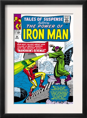 Tales Of Suspense #54 Cover: Iron Man And Mandarin by Don Heck Pricing Limited Edition Print image