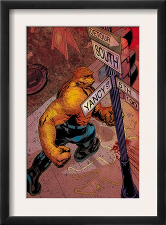 Marvel Knights 4 #4 Cover: Thing by Valentine De Landro Pricing Limited Edition Print image