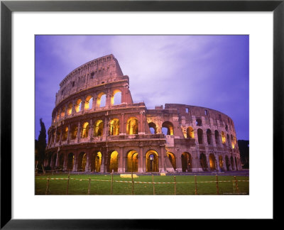 Colosseum At Night, Rome, Italy by Terry Why Pricing Limited Edition Print image