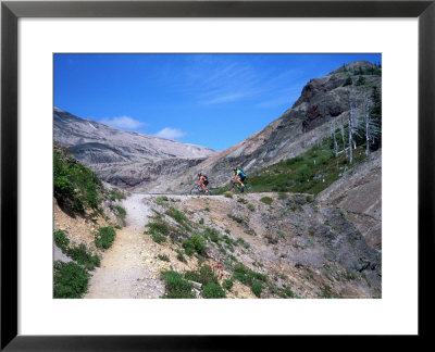Mountain Bikers, Mt. St. Helen, Wa by Eric Sanford Pricing Limited Edition Print image
