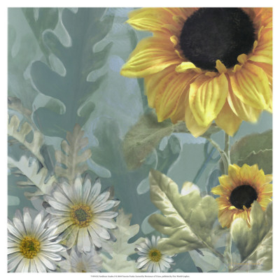 Sunflower Garden I by Francine Funke Pricing Limited Edition Print image
