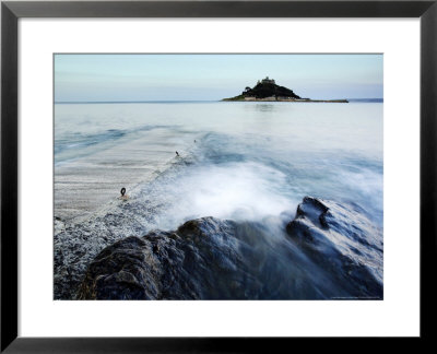 St. Michaels Mount At Dawn, Cornwall by David Clapp Pricing Limited Edition Print image