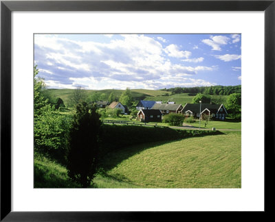 Farmers Land In Skane, Southern Sweden by Berndt Fischer Pricing Limited Edition Print image