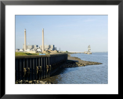 Tilbury Power Station And River Thames, England by Martin Page Pricing Limited Edition Print image