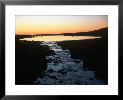 Mountain Stream And Pond At Sunrise, Co by David Ennis Pricing Limited Edition Print image
