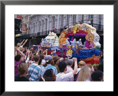 Mardi Gras, New Orleans, Louisiana, Usa by Charles Bowman Pricing Limited Edition Print image